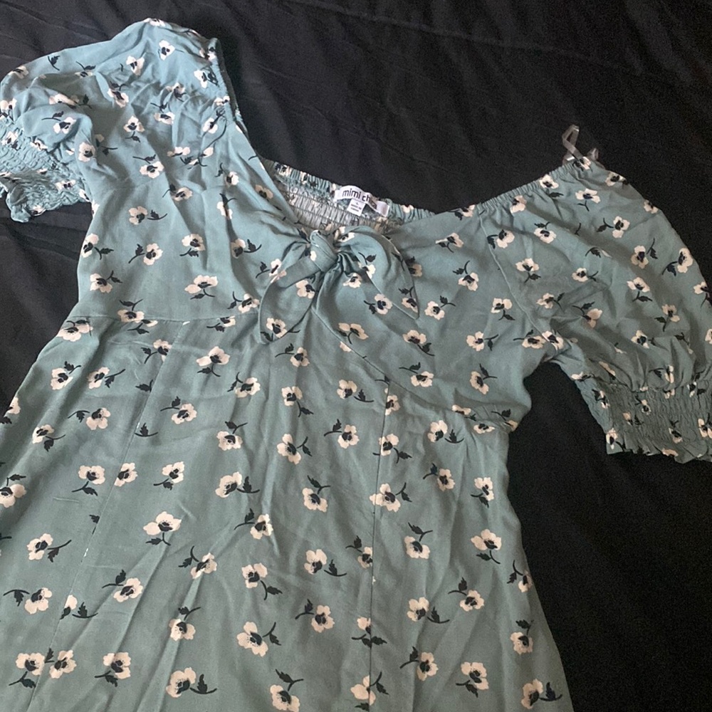 Dress L whit packed